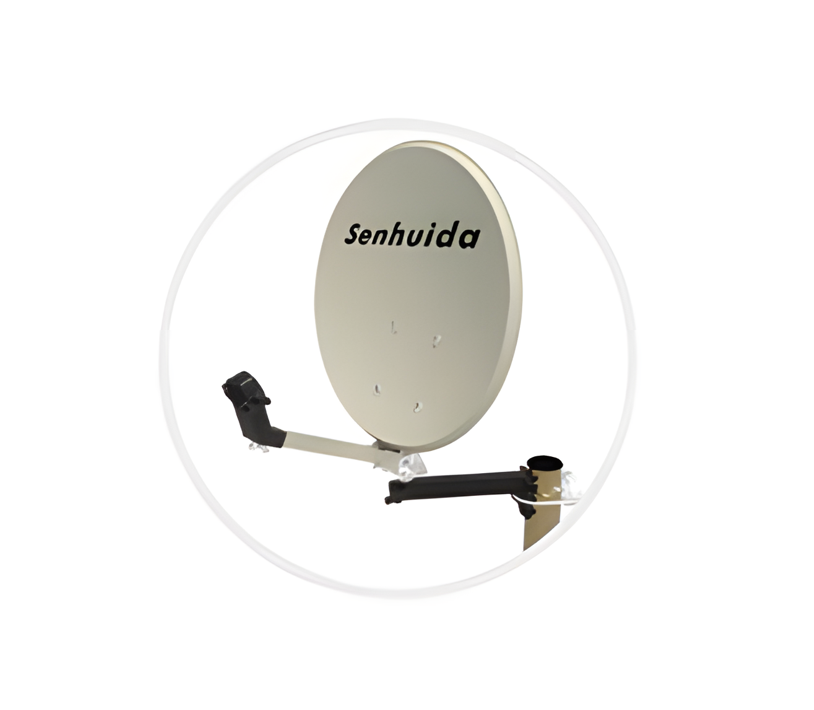 Antena Satelital Portátil 35 cm Camping Dish