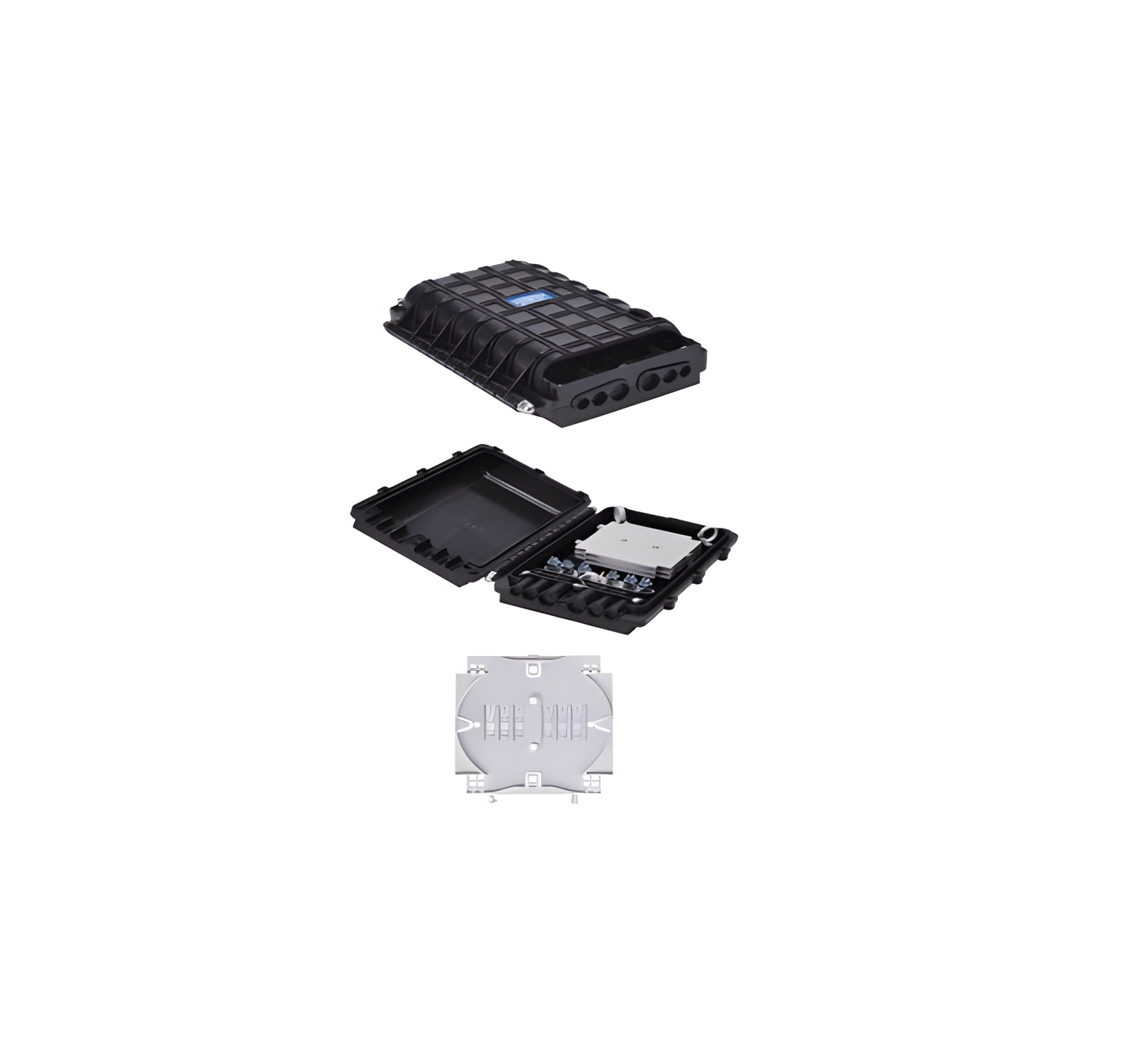 Caja de Empalme Óptico SP-GJS-H002 – Compacta, Robusta y de Fácil Instalación