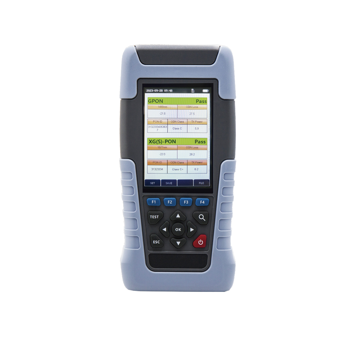 Medidor Selectivo PON FOH-200XGS-BASE Tester