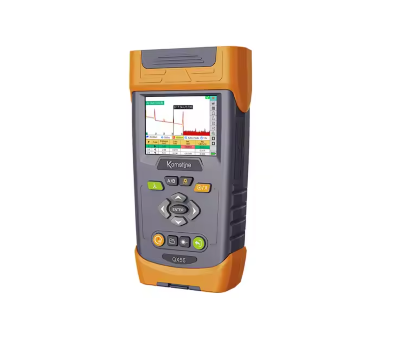 OTDR Komshine QX55-S – Precisión y versatilidad para redes ópticas