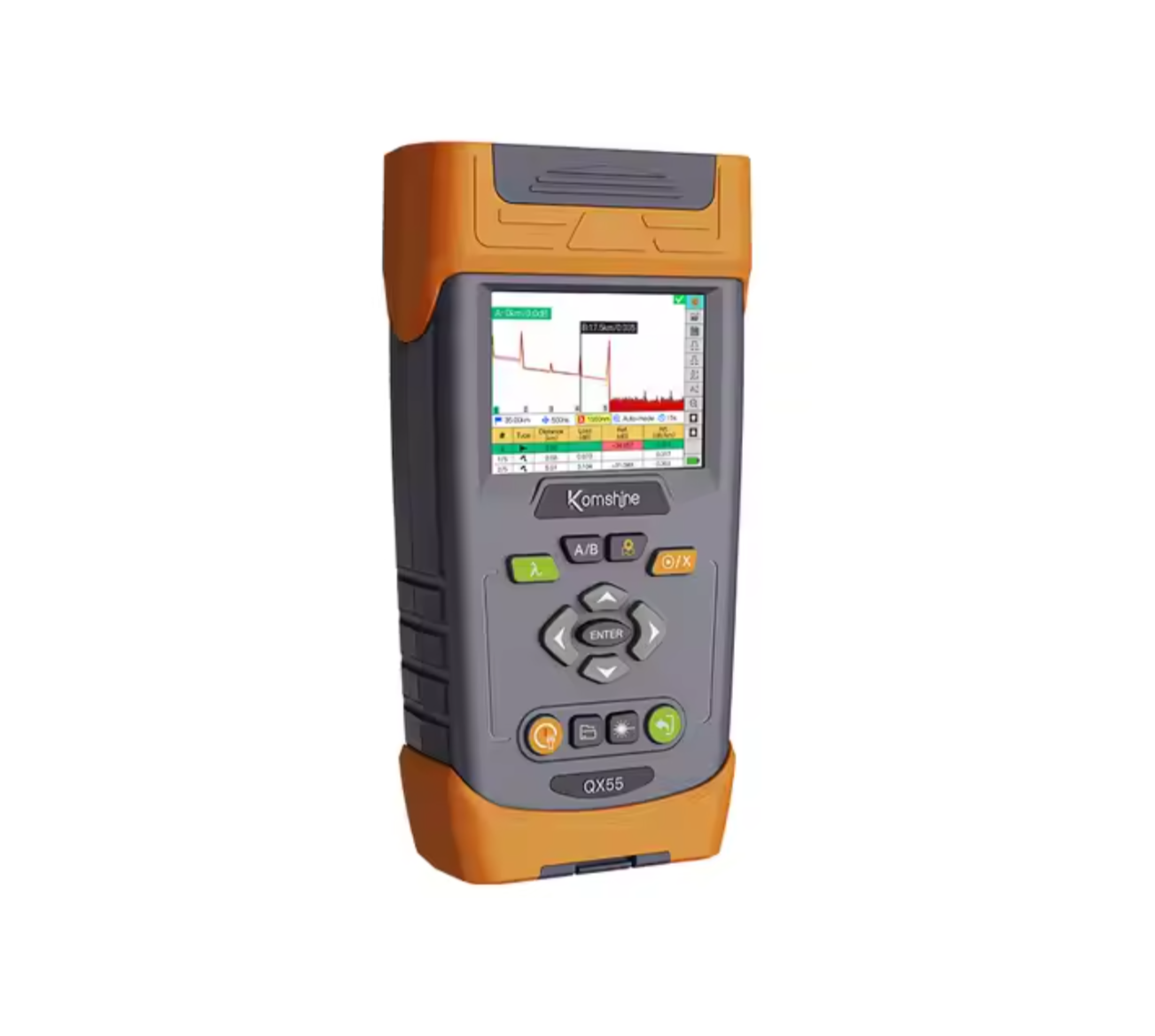 OTDR Komshine QX55-S – Precisión y versatilidad para redes ópticas