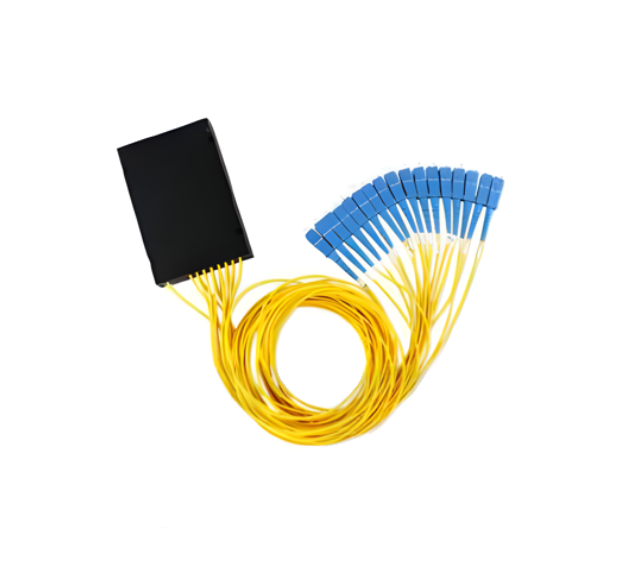 Splitter Óptico PLC 1x16 Tipo Cassette con Conectores SC/UPC