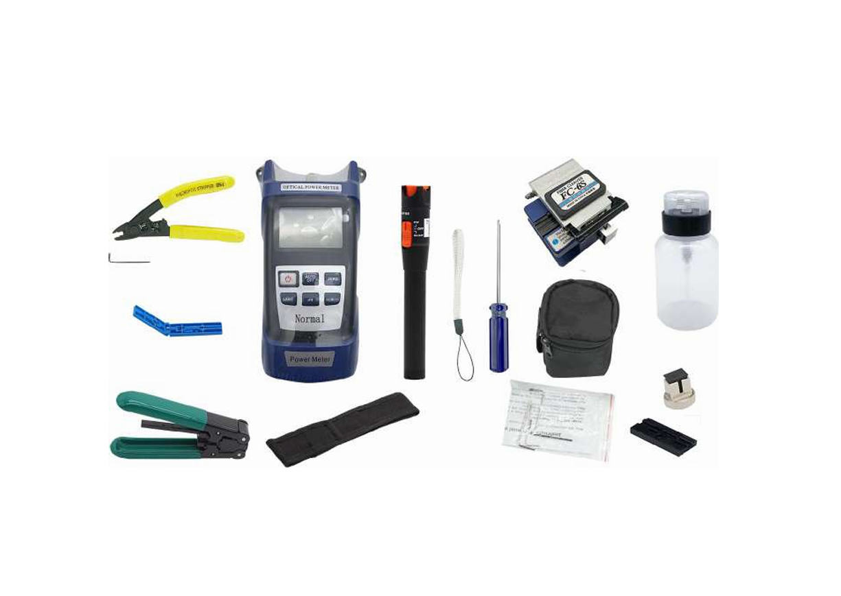 Kit de Herramientas FTTH GJ.0032 – Pack Completo para Instalación y Mantenimiento