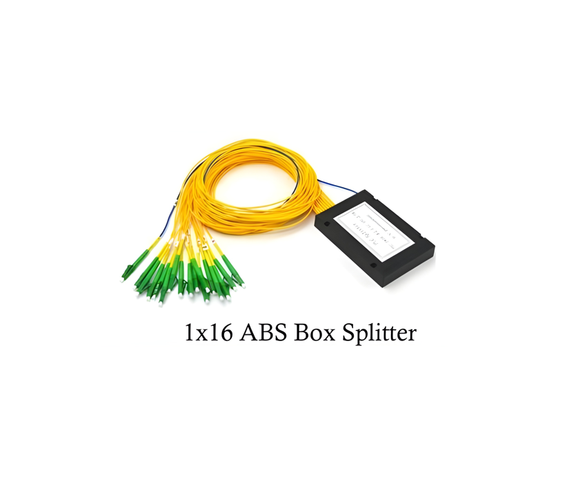 Divisor Óptico PLC tipo Caja ABS – 1x8, 1x16, 1x32