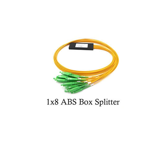 Divisor Óptico PLC tipo Caja ABS – 1x8, 1x16, 1x32