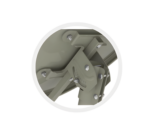 Antena Parabólica Offset TOD120-B041-Z810