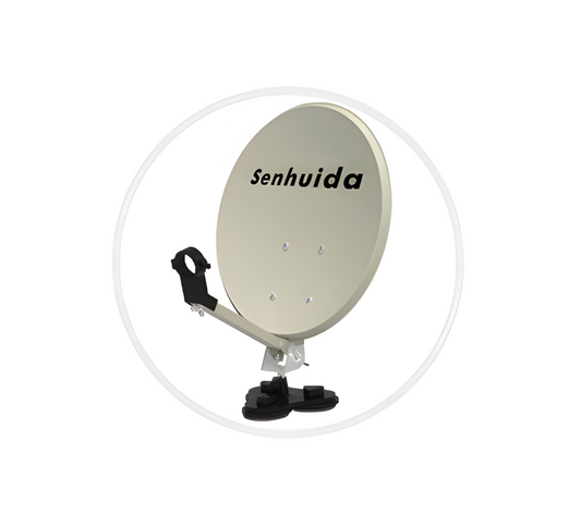 Antena Satelital Portátil 35 cm Camping Dish