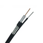 Cable Coaxial Negro de Exterior con Mensajero – Alta Resistencia y Desempeño
