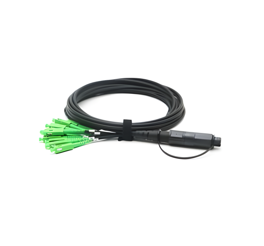 Cable OptiTap 12 fibras MPO a 12× SC/APC – 5.0 mm