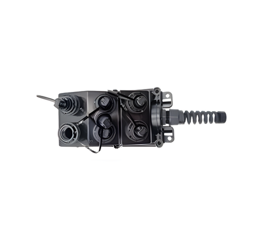 Caja Terminal Multiservicio 6 Puertos – Entrada por Glándula de Cable