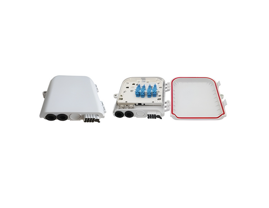 Caja Terminal Óptica SP-1602-8B – Con Splitter PLC 1x8 y 8 Puertos SC/APC