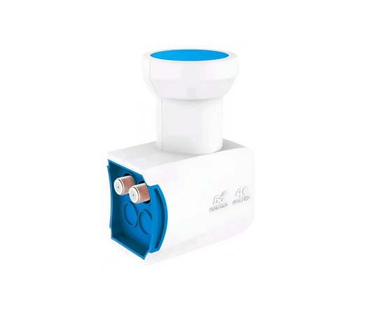 LNB Doble Universal Satelital Banda Ku 4K
