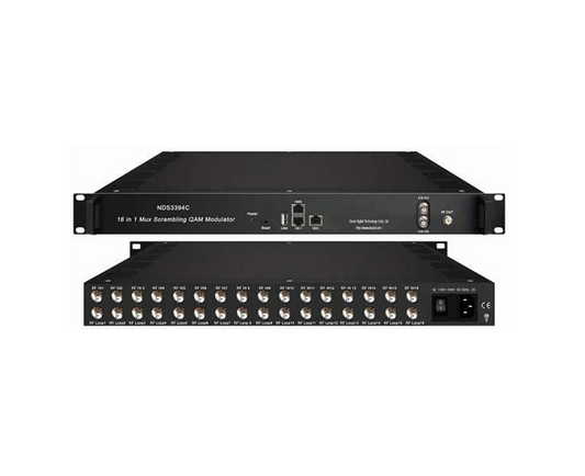 Modulador QAM con Scrambling 16 en 1 NDS3394C