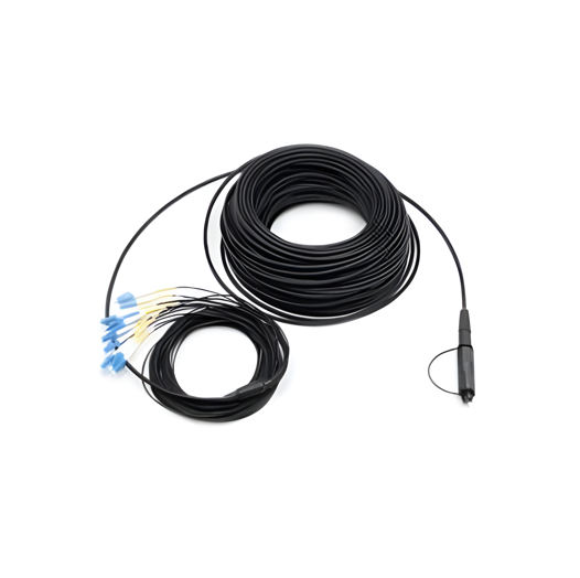 Patch Cord Fan-Out OptiTap MPO 12F a 12× LC UPC – 5.0 mm
