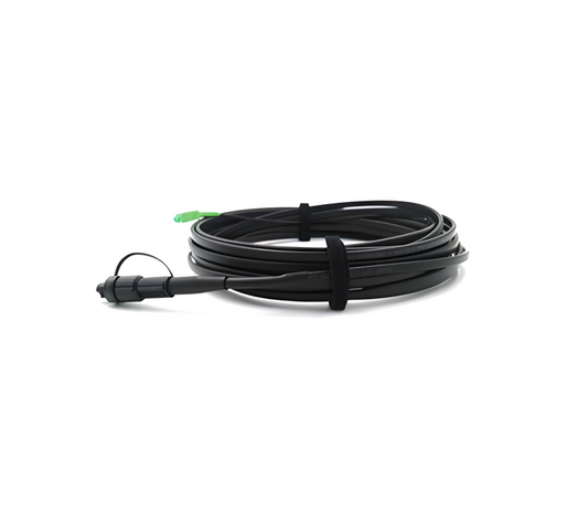 Patch Cord Mini SC con Cable Flat Drop 4.0×7.0 mm – Conectividad Robusta para Redes FTTH