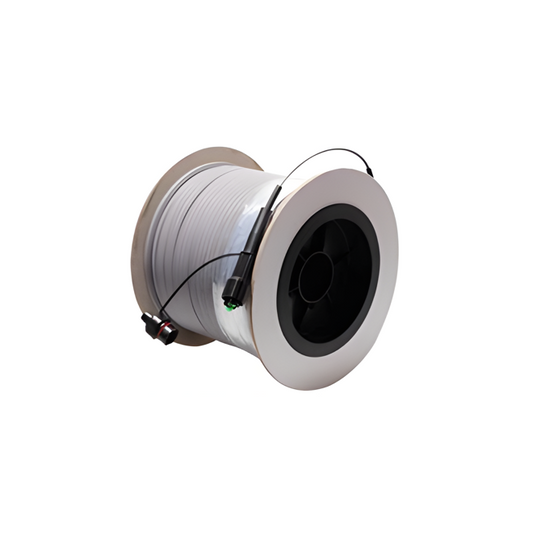 Pigtail Mini SC 2×5.0 mm Gris – Empaque en Bobina para Instalación Eficiente