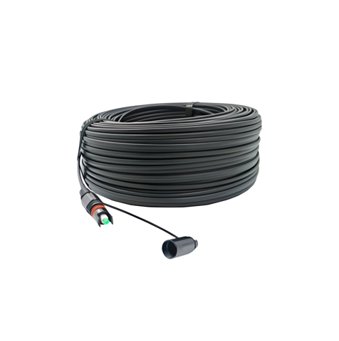 Pigtail de Fibra Óptica OptiTap – Cable Plano 4.5 × 8.1 mm