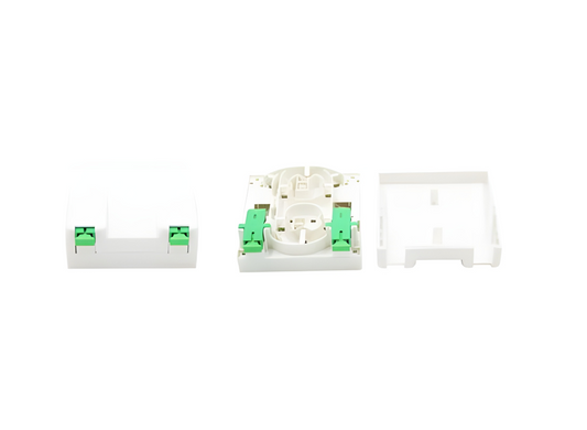 Roseta Óptica SP-1601-2K – 2 Puertos SC/APC