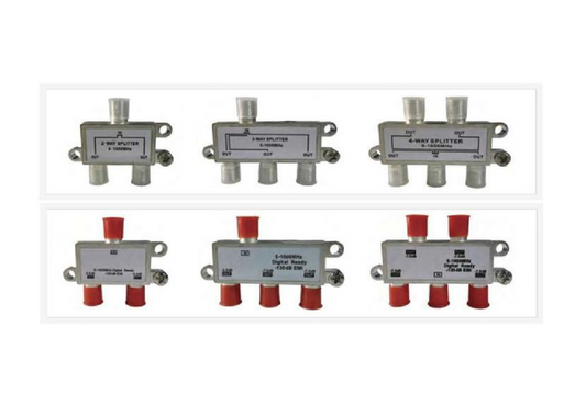 Splitter CATV Indoor 5–1000 MHz / 75 Ohm