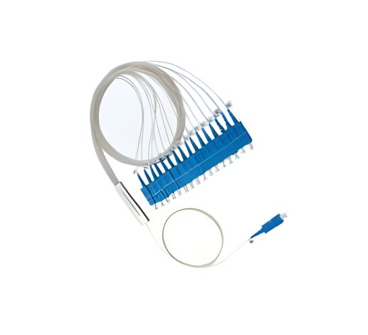 Splitter Óptico PLC 1x16 con Conectores SC/UPC
