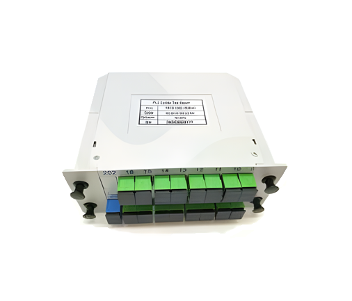 Splitter Óptico PLC 1x16 en Caja Cassette con Conectores SC/APC