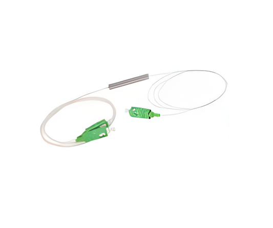 Splitter Óptico PLC 1x2 con Conectores SC/APC