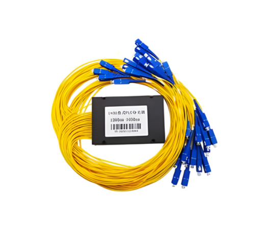 Splitter Óptico PLC 1x32 Tipo Cassette con Conectores SC/UPC