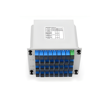 Splitter Óptico PLC 1x32 en Caja Cassette con Conectores SC/UPC